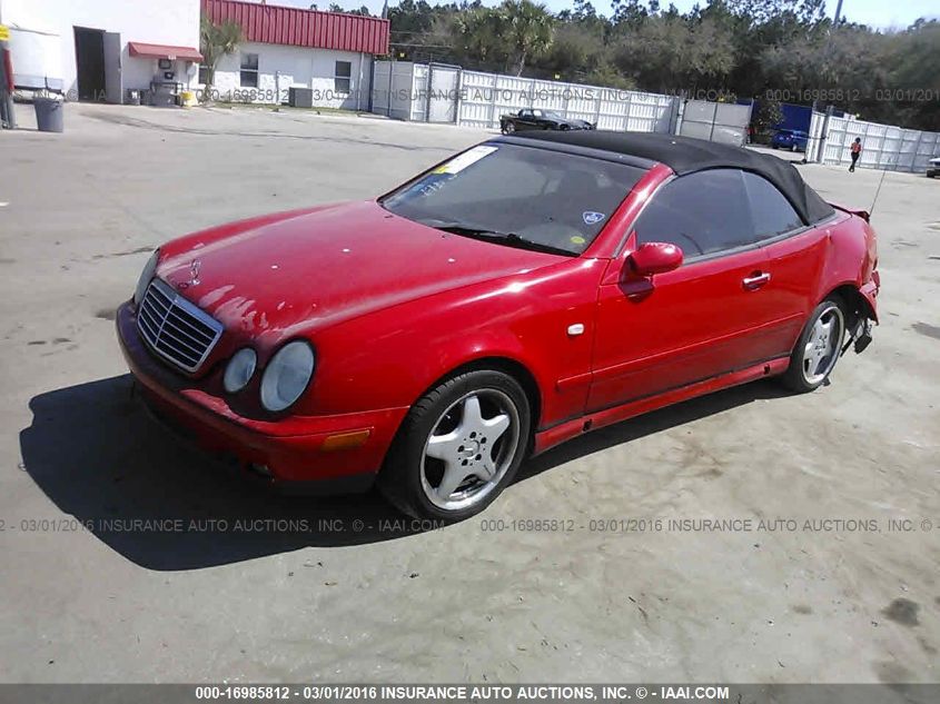 1999 Mercedes-Benz Clk320 320 VIN: WDBLK65G2XT004459 Lot: 16985812