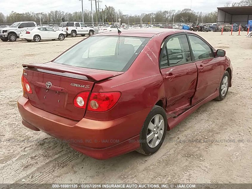 2005 Toyota Corolla Ce/S/Le VIN: 1NXBR32E05Z508134 Lot: 16981126