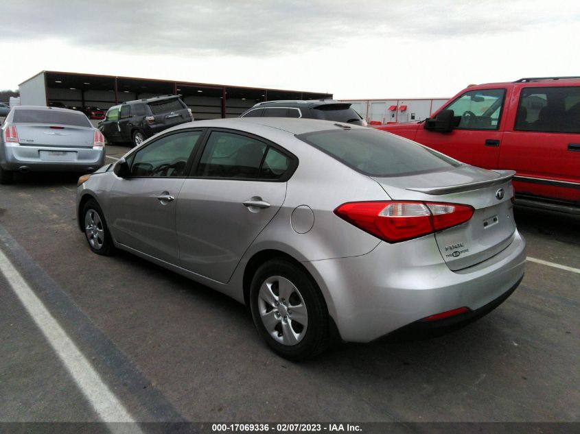 2015 Kia Forte Lx VIN: KNAFK4A68F5291600 Lot: 17069336