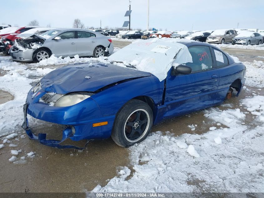 2005 Pontiac Sunfire VIN: 3G2JB12F35S167091 Lot: 17142749