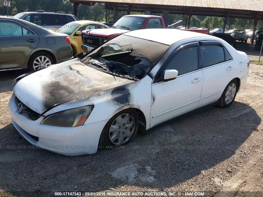 2003 Honda Accord Lx VIN: 1HGCM56353A074384 Lot: 17147543