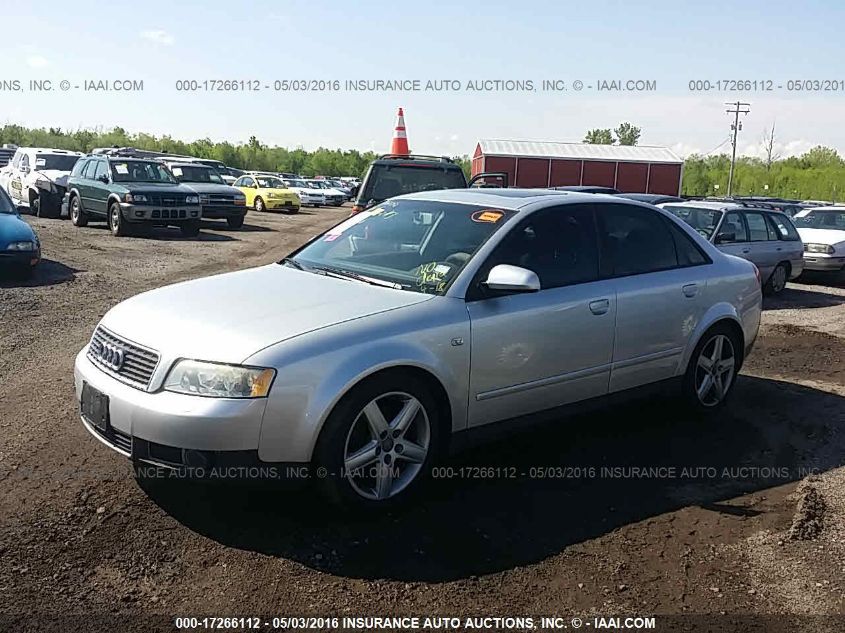 2004 Audi A4 1.8T VIN: WAUJC68E34A053450 Lot: 17266112