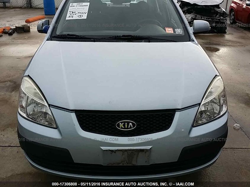 2009 Kia Rio Lx/Sx VIN: KNADE223X96444967 Lot: 17306808