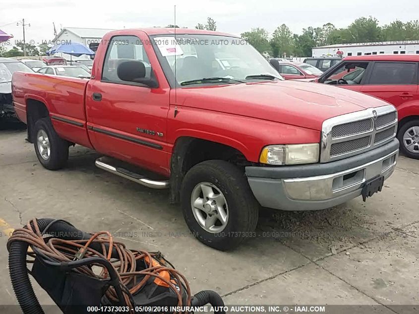 1999 Dodge Ram 1500 VIN: 1B7HF16Z5XS236669 Lot: 17373033