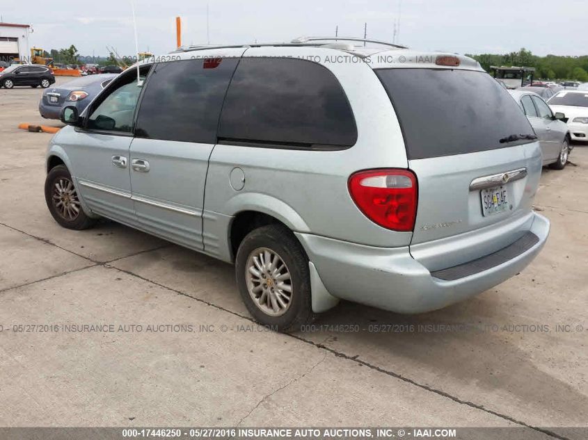 2001 Chrysler Town & Country Limited VIN: 2C8GP64L71R145415 Lot: 17446250