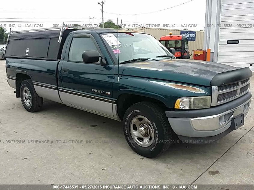 1995 Dodge Ram 1500 VIN: 1B7HC16Z3SS184721 Lot: 17446535