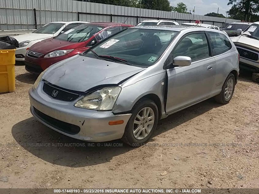 2002 Honda Civic Si VIN: SHHEP33512U302670 Lot: 17448193