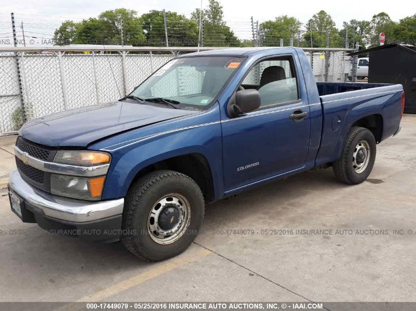 2005 Chevrolet Colorado VIN: 1GCCS148958157869 Lot: 17449079