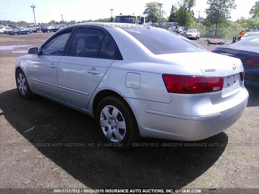 2010 Hyundai Sonata Gls VIN: 5NPET4AC3AH579129 Lot: 17517012