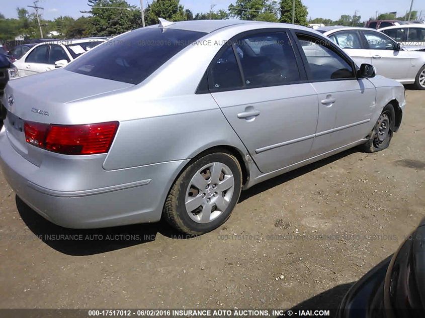 2010 Hyundai Sonata Gls VIN: 5NPET4AC3AH579129 Lot: 17517012