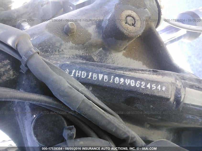 2002 Harley-Davidson Fxsti VIN: 1HD1BVB102Y062454 Lot: 17539354