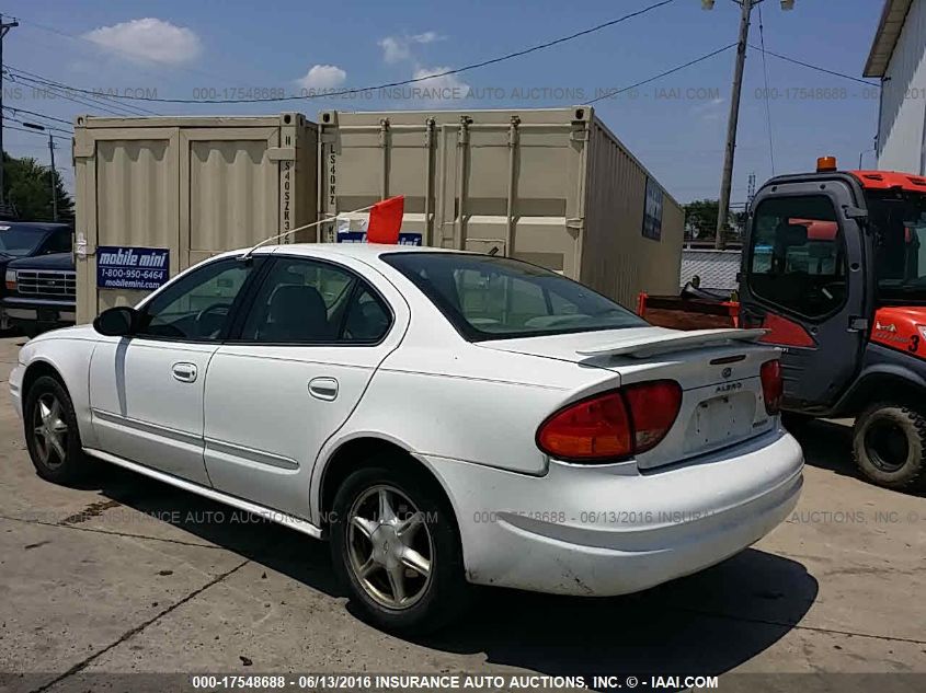 2003 Oldsmobile Alero Gl VIN: 1G3NL52E33C218715 Lot: 17548688