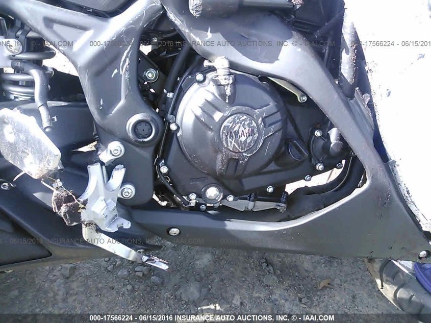 2015 Yamaha Yzfr3 VIN: MH3RH06Y6FK003318 Lot: 17566224