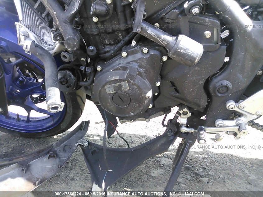 2015 Yamaha Yzfr3 VIN: MH3RH06Y6FK003318 Lot: 17566224