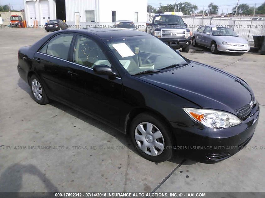 2002 Toyota Camry Le/Xle/Se VIN: 4T1BE32K12U107513 Lot: 17692312