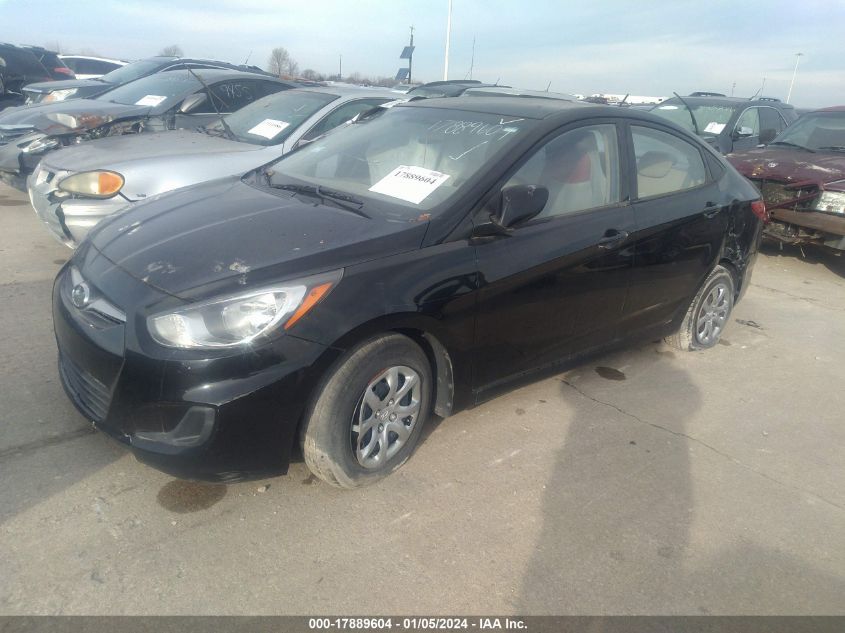 2013 Hyundai Accent Gls VIN: KMHCT4AE1DU310397 Lot: 17889604