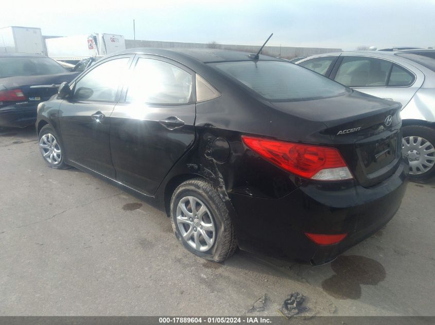 2013 Hyundai Accent Gls VIN: KMHCT4AE1DU310397 Lot: 17889604