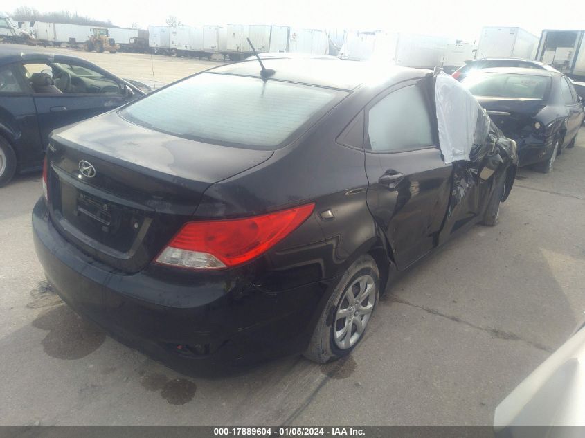 2013 Hyundai Accent Gls VIN: KMHCT4AE1DU310397 Lot: 17889604