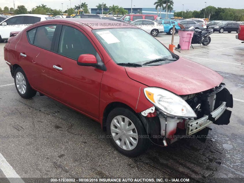 2013 Nissan Versa 1.6 Sv VIN: 3N1CN7AP1DL819212 Lot: 17938002