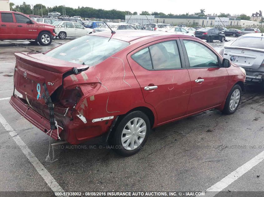 2013 Nissan Versa 1.6 Sv VIN: 3N1CN7AP1DL819212 Lot: 17938002