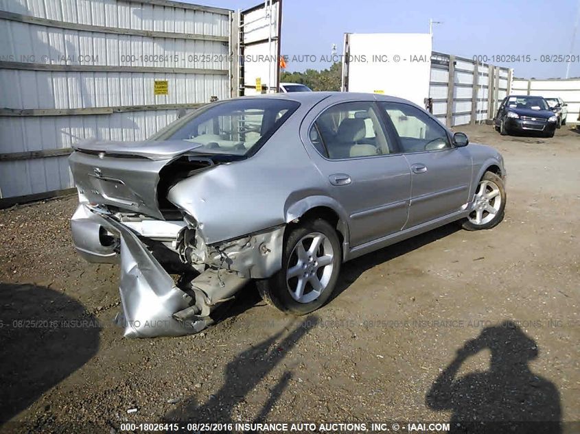 2003 Nissan Maxima Gle/Gxe/Se VIN: JN1DA31D43T500833 Lot: 18026415