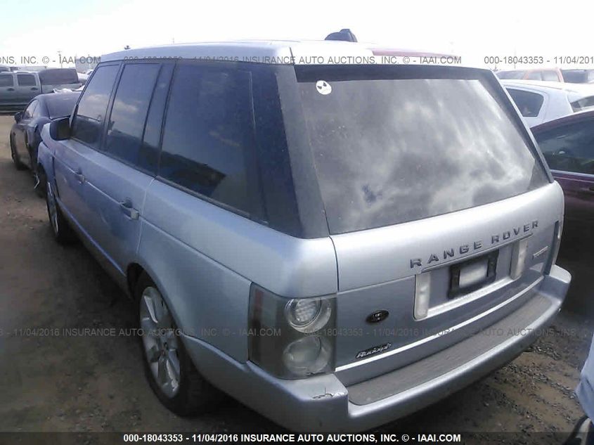 SALMF13437A261589 2007 Land Rover Range Rover Supercharged