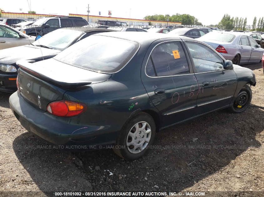 2000 Hyundai Elantra Gls VIN: KMHJF35F5YU035778 Lot: 18101092