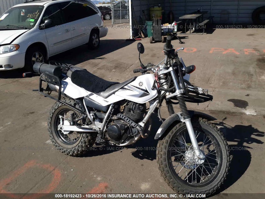 JYA3AWE068A122885 2008 Yamaha Tw200 E auction photo 1