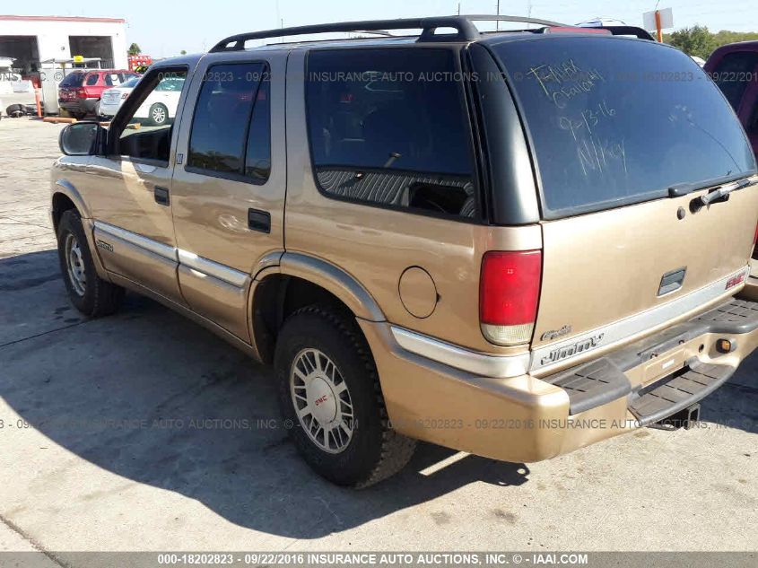 2000 GMC Jimmy / Envoy VIN: 1GKDT13W6Y2175484 Lot: 18202823