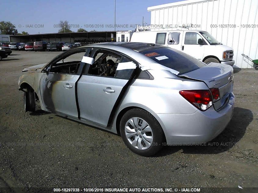 2013 Chevrolet Cruze Ls VIN: 1G1PA5SH1D7147137 Lot: 18297038