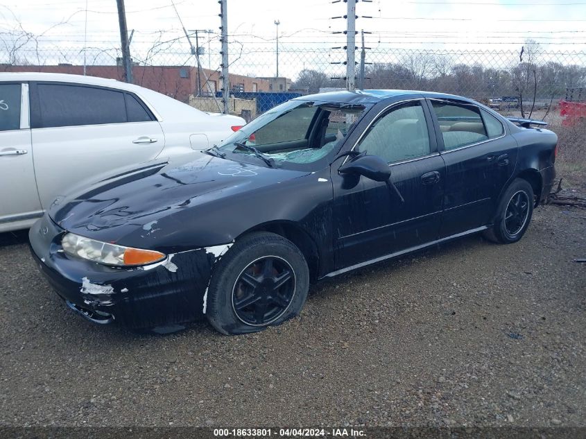 2004 Oldsmobile Alero Gl1 VIN: 1G3NL52F04C127539 Lot: 18633801