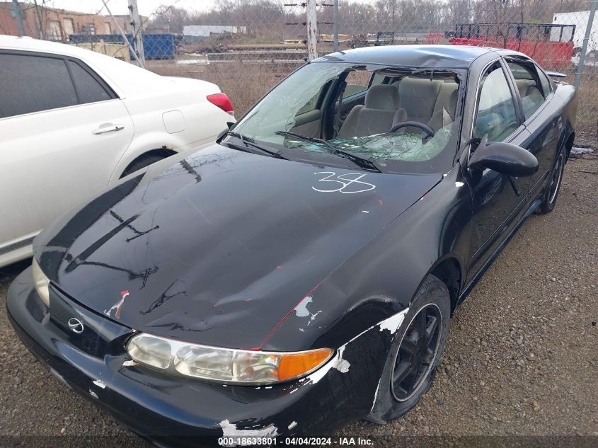 2004 Oldsmobile Alero Gl1 VIN: 1G3NL52F04C127539 Lot: 18633801