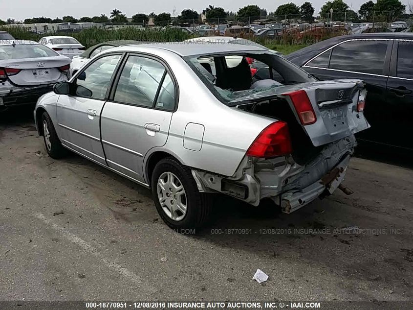 2002 Honda Civic Lx VIN: 2HGES166X2H518652 Lot: 18770951