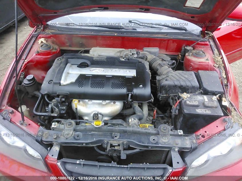 2005 Hyundai Elantra Gls/Gt VIN: KMHDN46D65U061952 Lot: 18807822