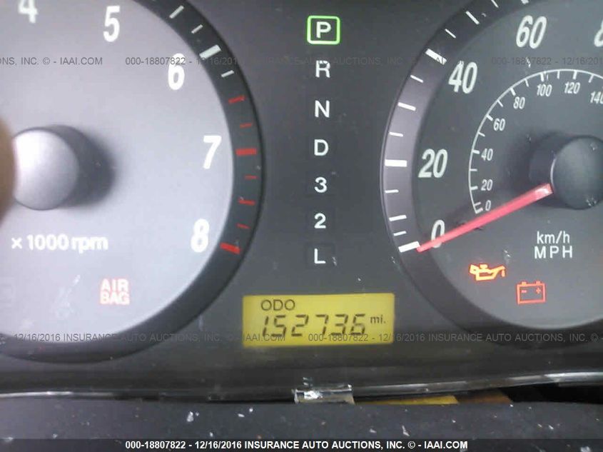 2005 Hyundai Elantra Gls/Gt VIN: KMHDN46D65U061952 Lot: 18807822