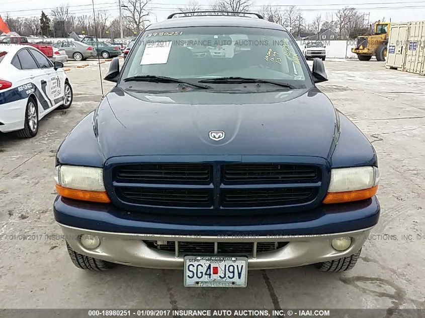 2001 Dodge Durango VIN: 1B4HS28Z31F505943 Lot: 18980251