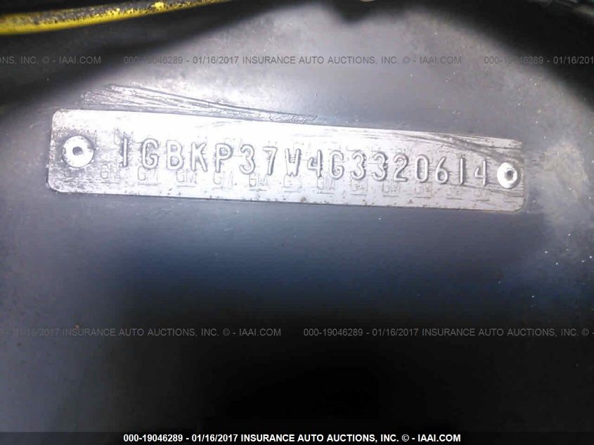 1986 Chevrolet P30 VIN: 1GBKP37W4G3320614 Lot: 19046289