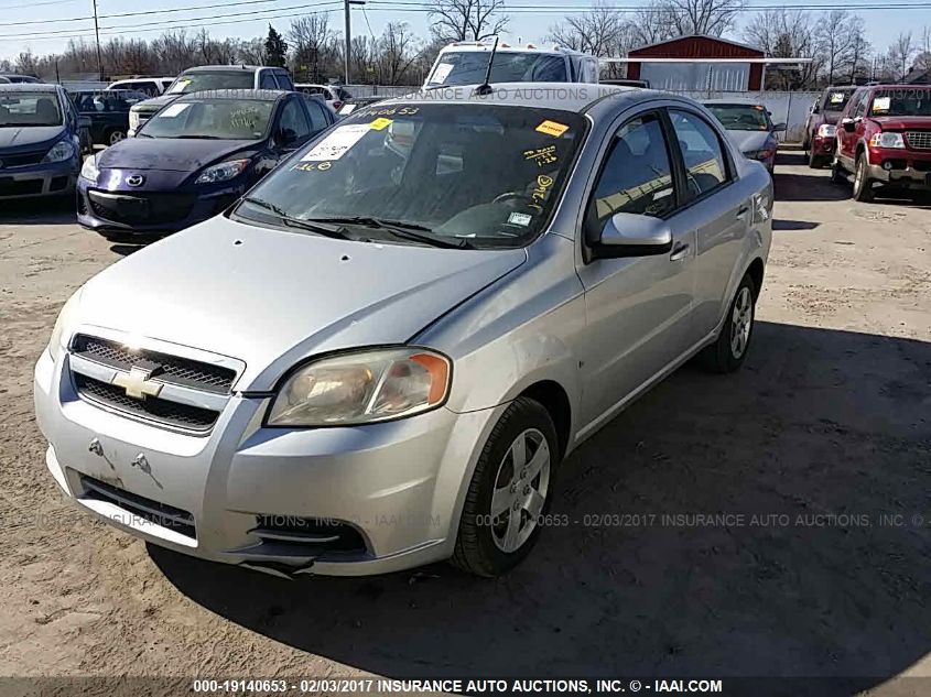 2009 Chevrolet Aveo Ls/Lt VIN: KL1TD56E79B605787 Lot: 19140653