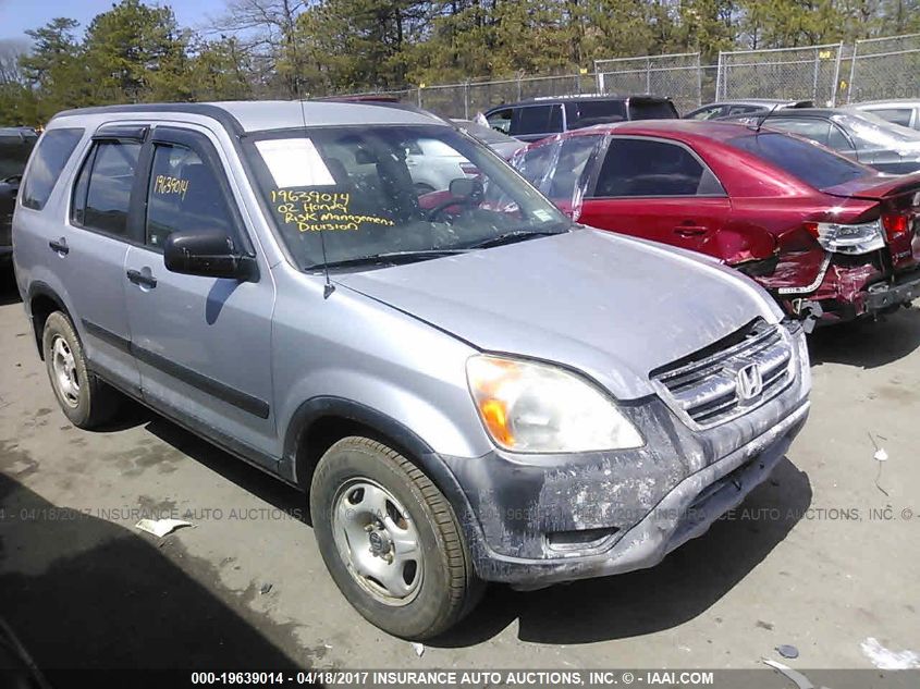 2002 Honda Cr-V Lx VIN: JHLRD78482C020061 Lot: 19639014