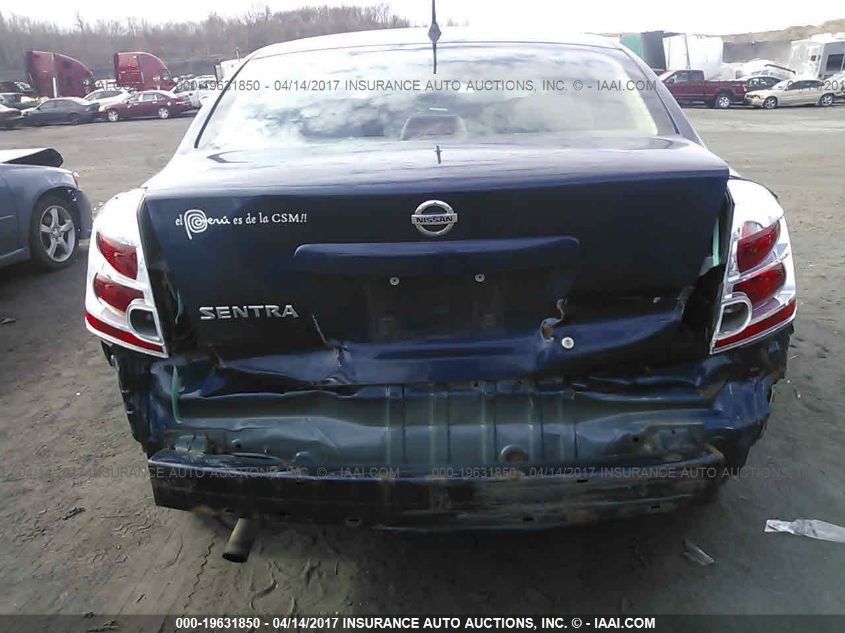 2008 Nissan Sentra 2.0S VIN: 3N1AB61E48L638684 Lot: 19631850