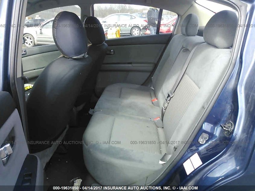 2008 Nissan Sentra 2.0S VIN: 3N1AB61E48L638684 Lot: 19631850