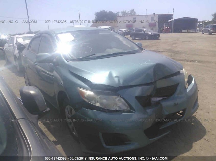 2009 Toyota Corolla Le VIN: JTDBL40E99J016725 Lot: 19742398