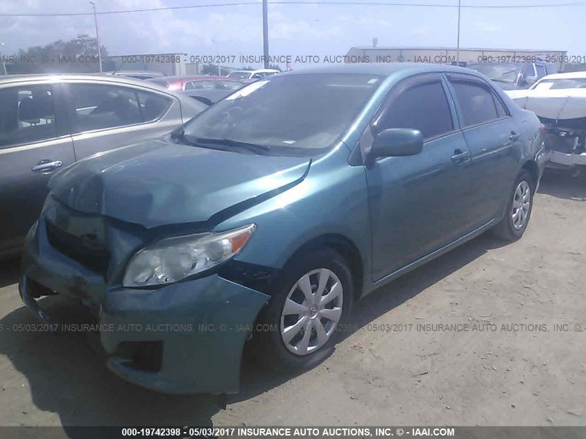 2009 Toyota Corolla Le VIN: JTDBL40E99J016725 Lot: 19742398