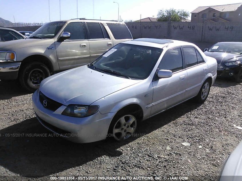 2002 Mazda Protege Dx/Lx/Es VIN: JM1BJ225X20639872 Lot: 19813354