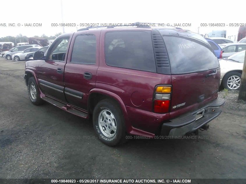 2004 Chevrolet Tahoe C1500 VIN: 1GNEC13V34J323623 Lot: 19846923