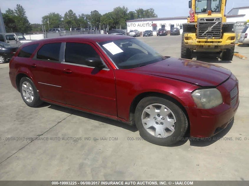 2007 Dodge Magnum Sxt VIN: 2D4FV47V07H734697 Lot: 19993225