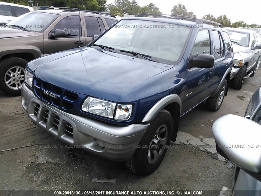 2002 Isuzu Rodeo S VIN: 4S2CK58D424334043 Lot: 20018130