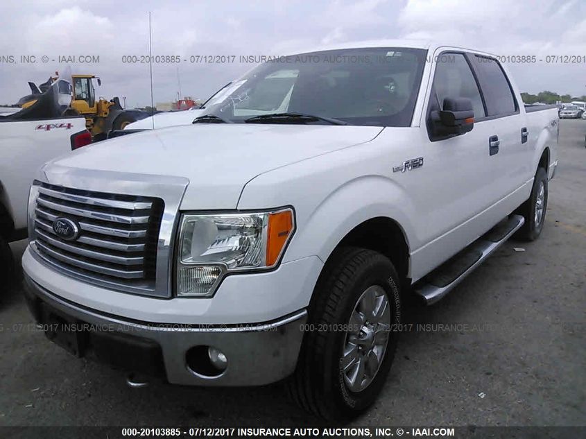 2012 Ford F150 Supercrew VIN: 1FTFW1EF7CFC41700 Lot: 20103885