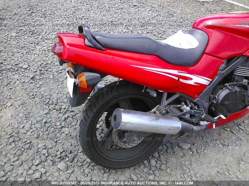 2008 Kawasaki Ex500 D VIN: JKAEXVD118A108449 Lot: 20109582