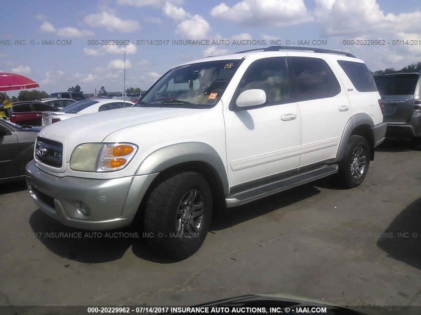 2004 Toyota Sequoia Sr5 VIN: 5TDBT44A14S209650 Lot: 20229962